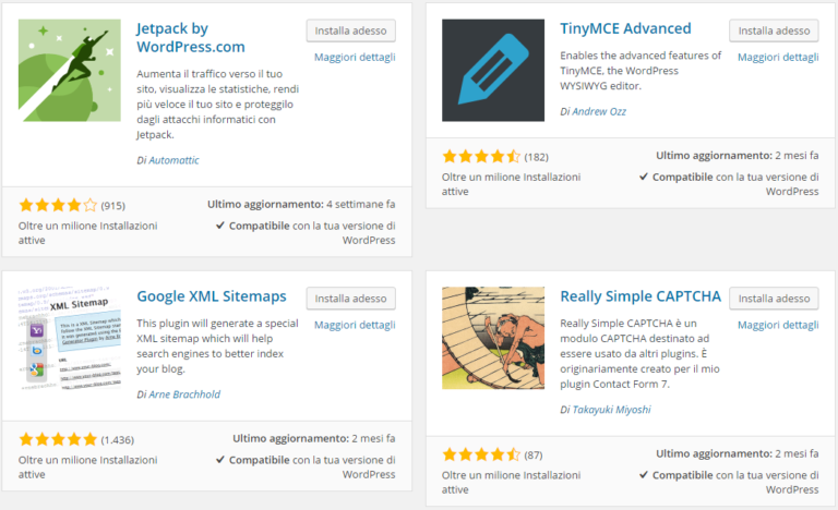 Plugin WordPress Gratuiti